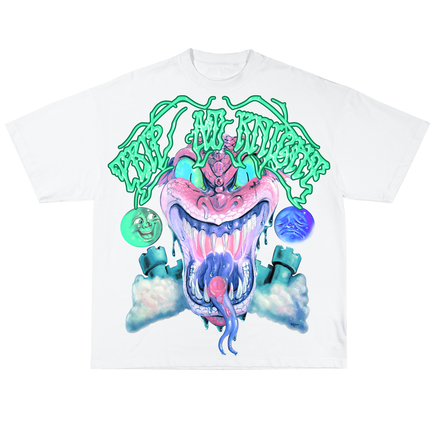 TRIPPIE REDD - SUPERNATURAL TEE WHITE